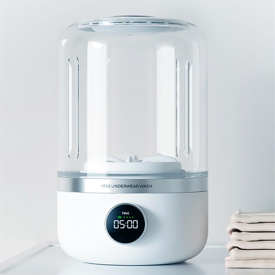 Say goodbye to the trouble of hand washing! Kingsidi portable mini washing machine: a savior for lazy people in travel, dormitory and home