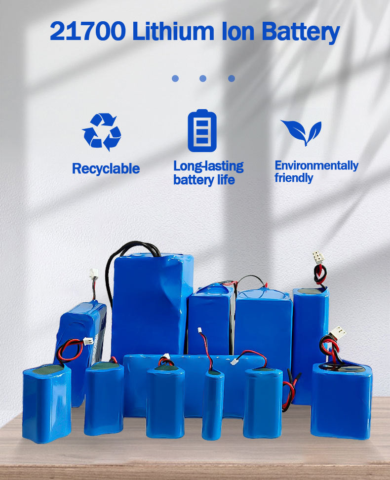 E-Bike Lithium-Ion Battery Pack 22.2v/25.2v/18v 8000mAh 21700 6S2P 10c High-Rate Drone Lithium Battery Pack XT60/XT90/T(副本)