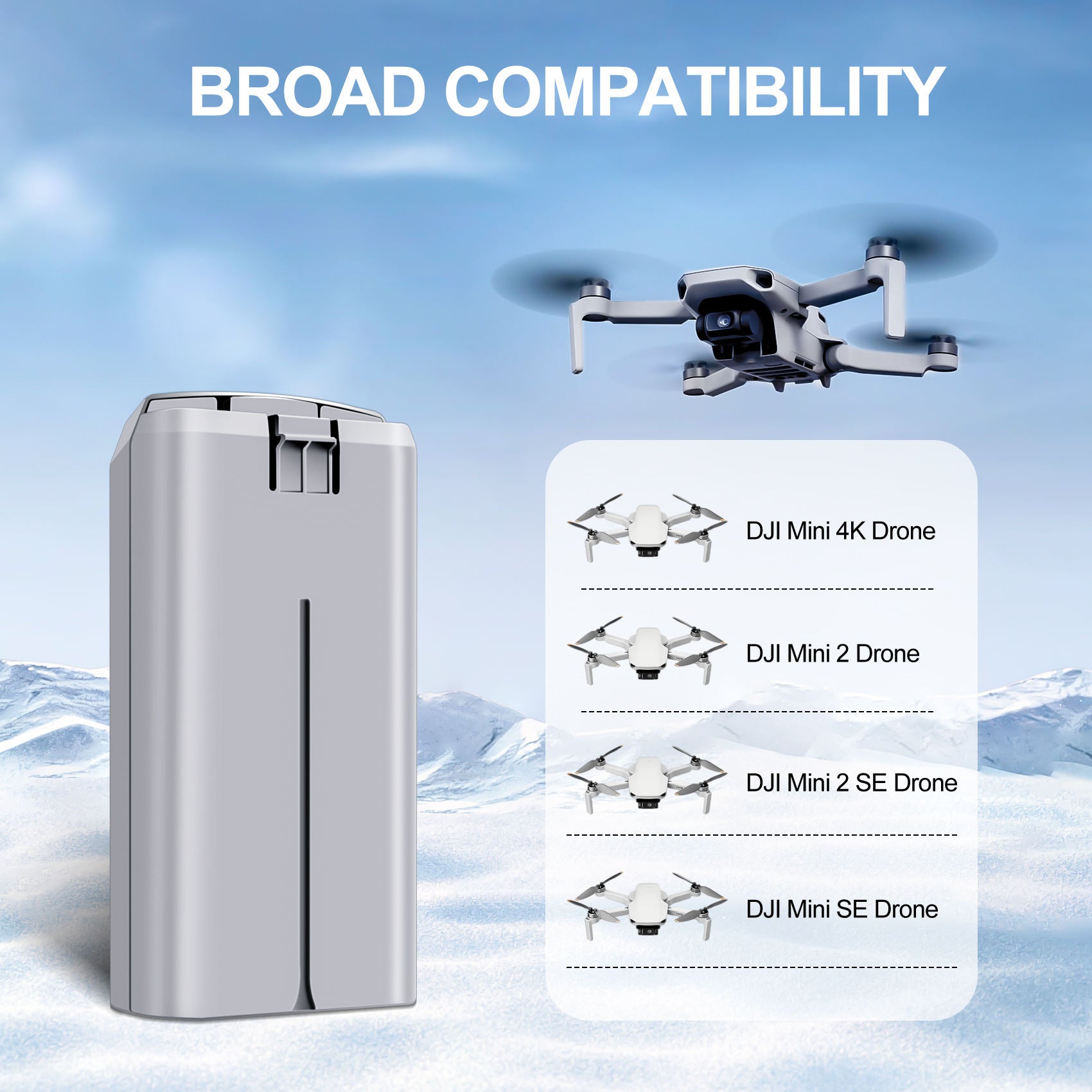 For DJI Drone Battery For DJI mini 2 Series Battery