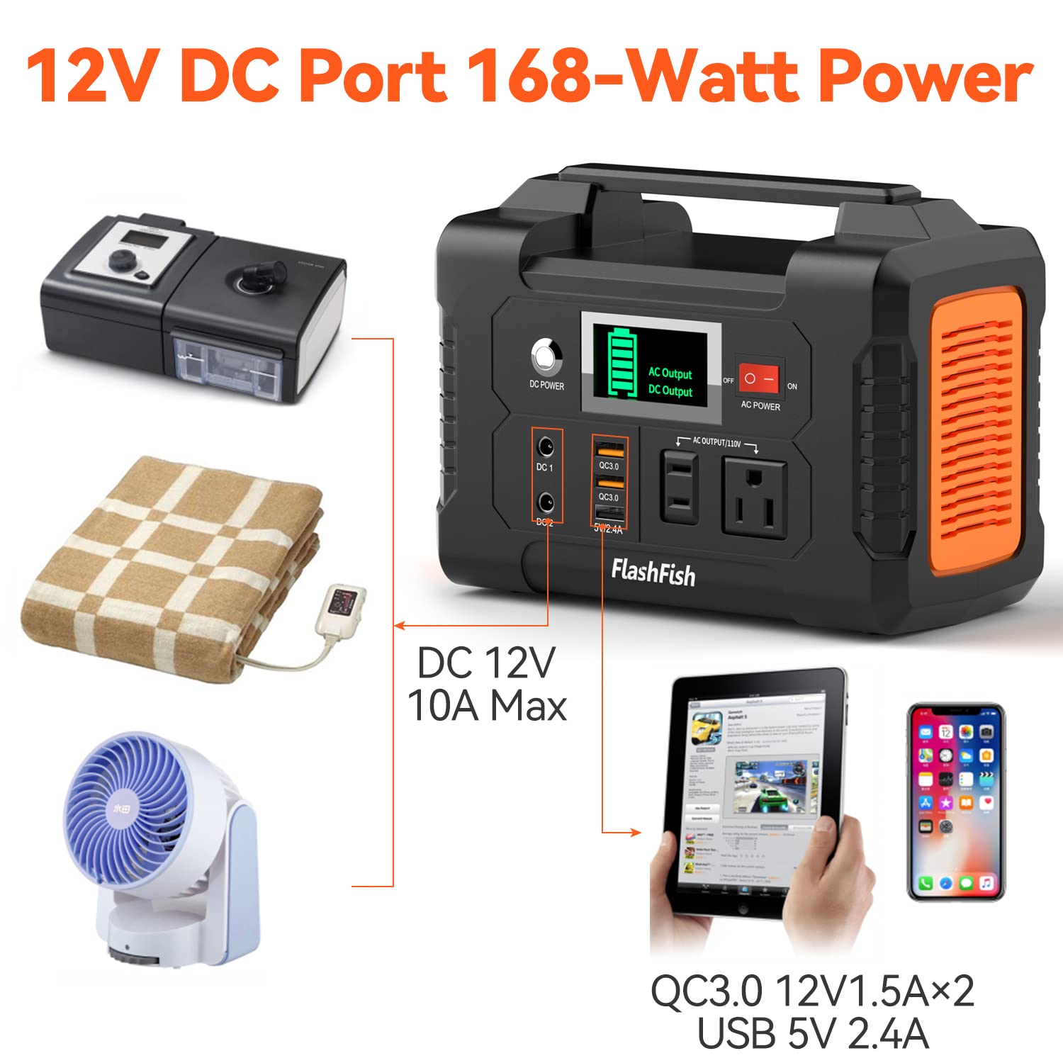 200W Portable Power Station