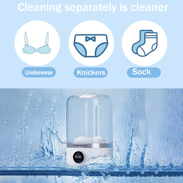 Mini washing machine smart wireless portable