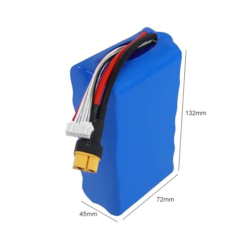 High-Rate E-Bike Lithium-Ion Battery Pack 22.2V/25.2V/18V 8000mAh 10C for Drones, XT60/XT90/T(XT90-7P) - Powerful, Lightweight & Reliable Performance