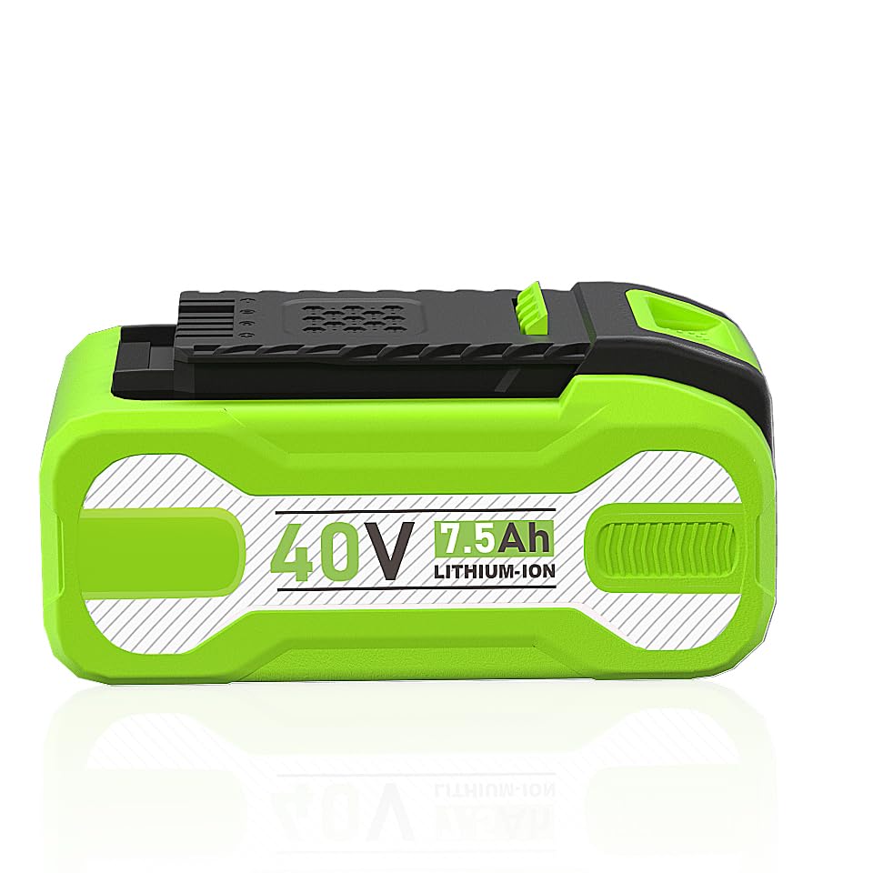 WINUNIK 40V 7.5Ah Battery Replacement for GreenWorks 40V Battery 29472 29462 Batteries Compatible with GreenWorks 40 Volt G-MAX Power Tools 29252 20202 22262 25312 25322 20642 22272 27062 21242