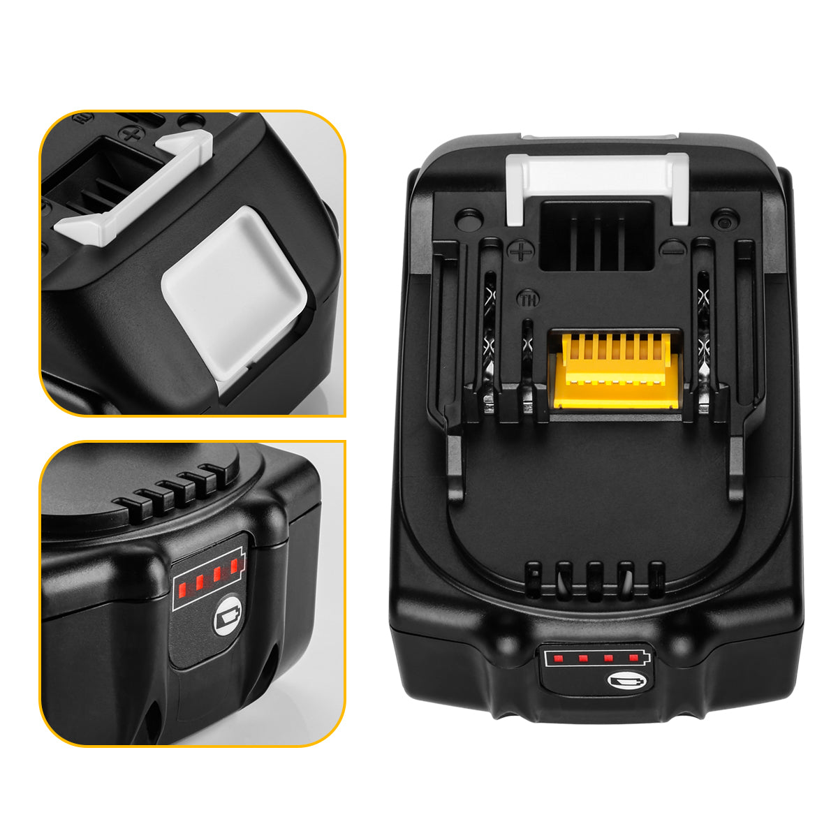 18 Volt Battery Pack Cordless Drill Battery for Makita 18v Power tool batteries