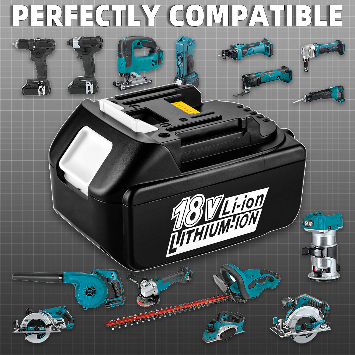 18 Volt Battery Pack Cordless Drill Battery for Makita 18v Power tool batteries
