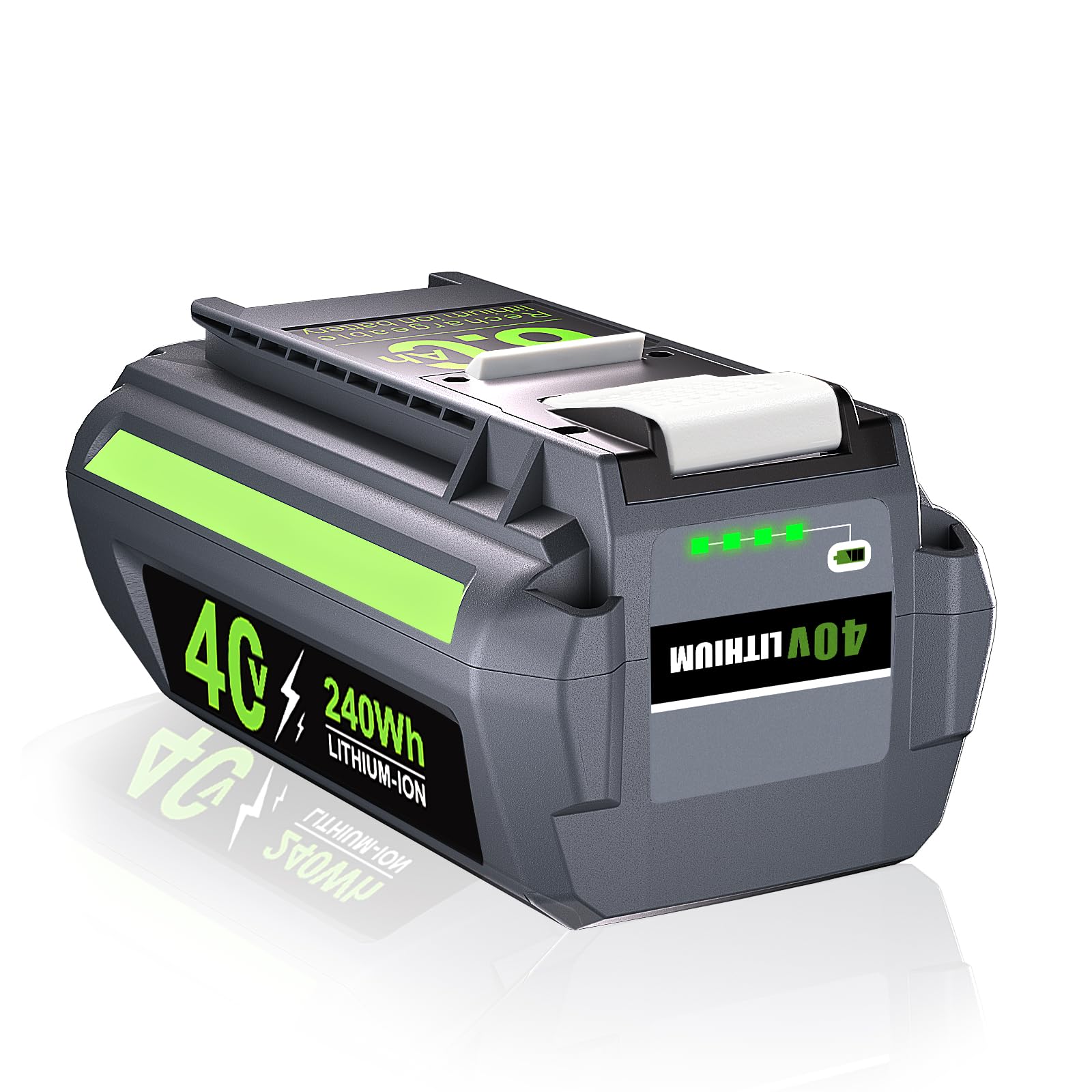 WINUNIK 40V 6.0Ah Replacement for Ryobi 40V Lithium-ion Battery Compatible with Ryobi 40-Volt OP4015 OP4026 OP40201 OP40261 OP4030 OP40301 OP4040 OP40401 OP4050 OP4050A OP40501 OP40601