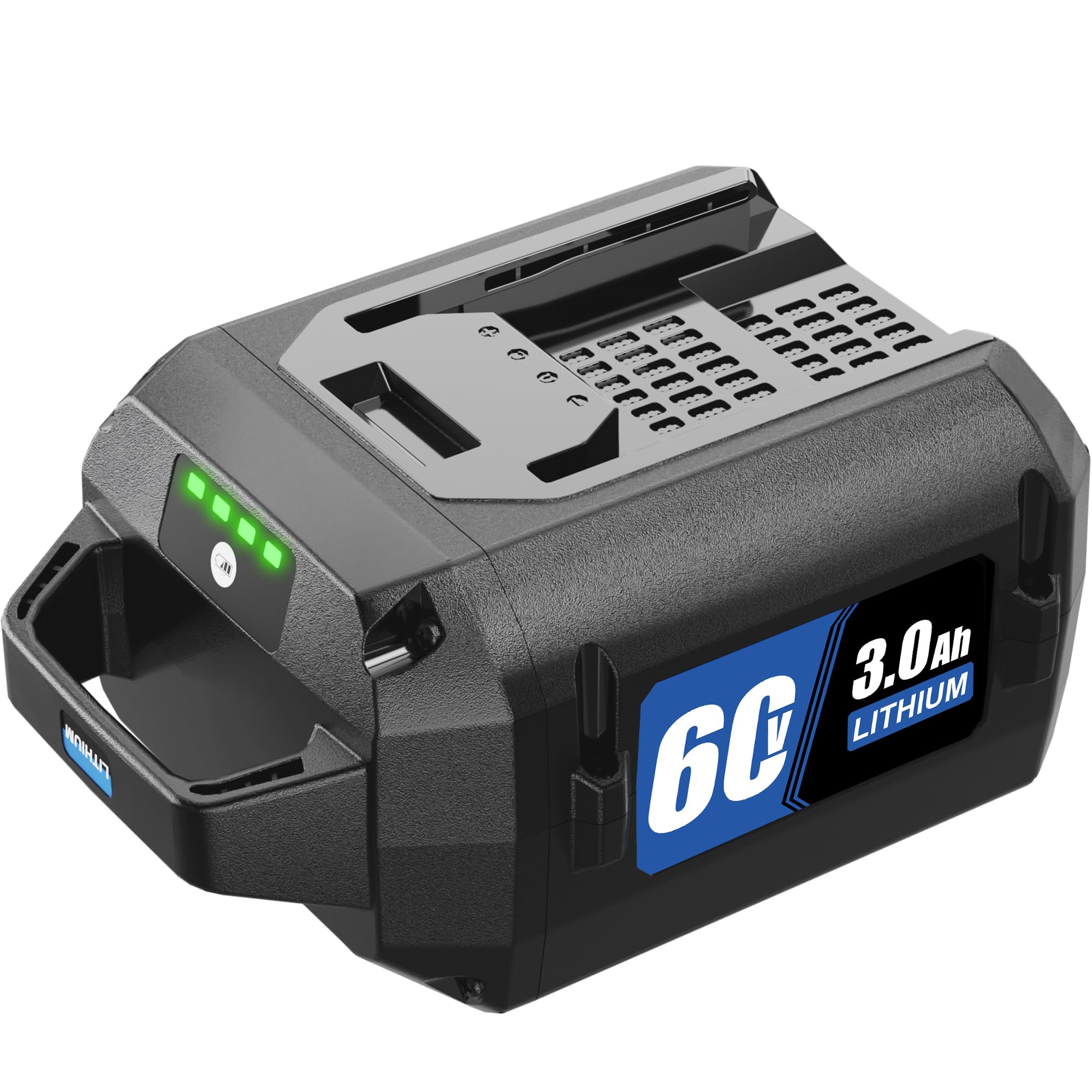 WINUNIK 60V 3.0Ah Lithium Ion Replacement Battery for Toro 60V Battery Compatible with 88620 88675 L108 L324 L135 Li-ion Battery Flex-Force Power System