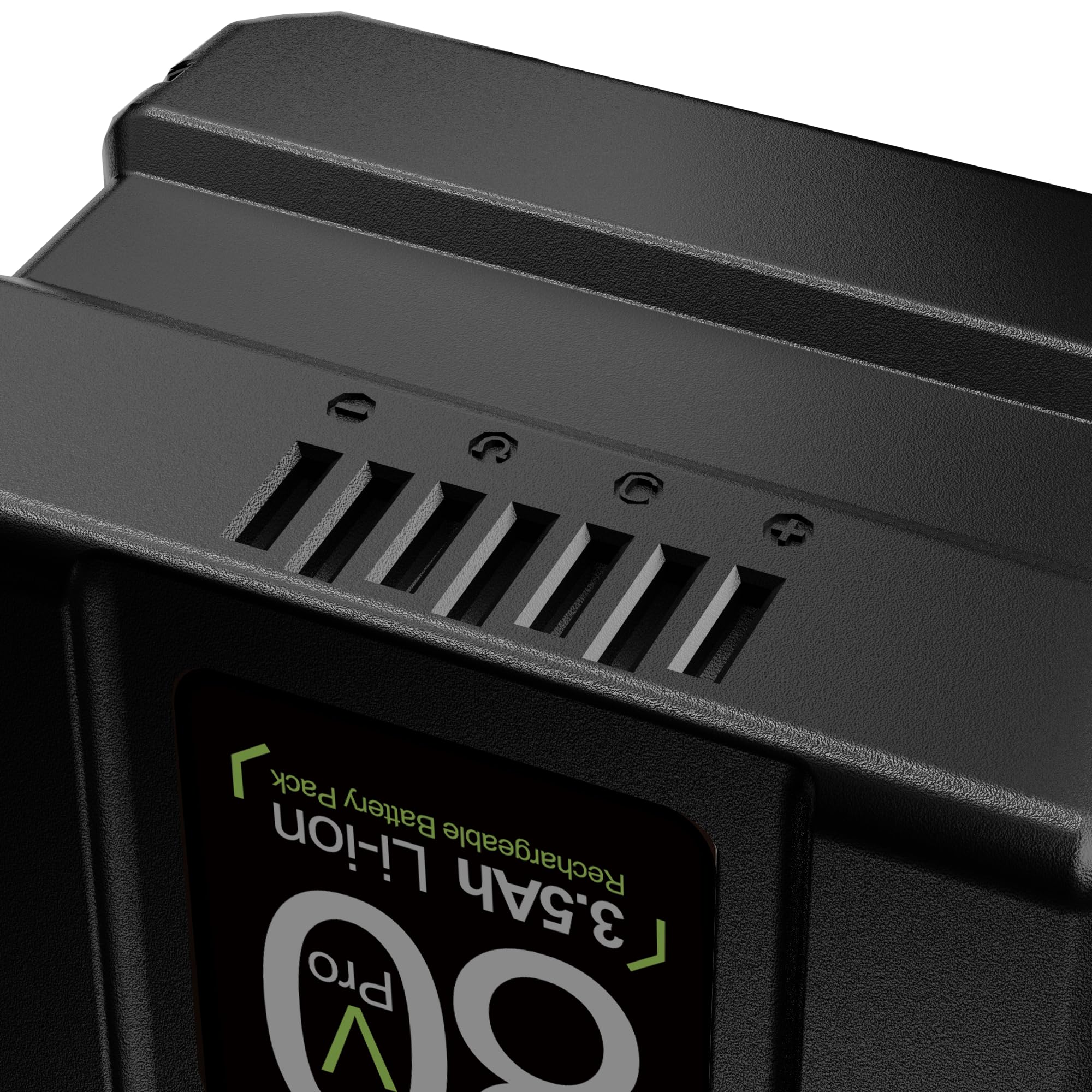 Upgrade【80V 3.5Ah Real Capacity Battery for Greenworks 80V Battery】 GBA80200 GBA80250 GBA80400 GBA80500, High Capacity Rechargeable Lithium Ion Battery for Greenworks 80V Cordless Power Tools