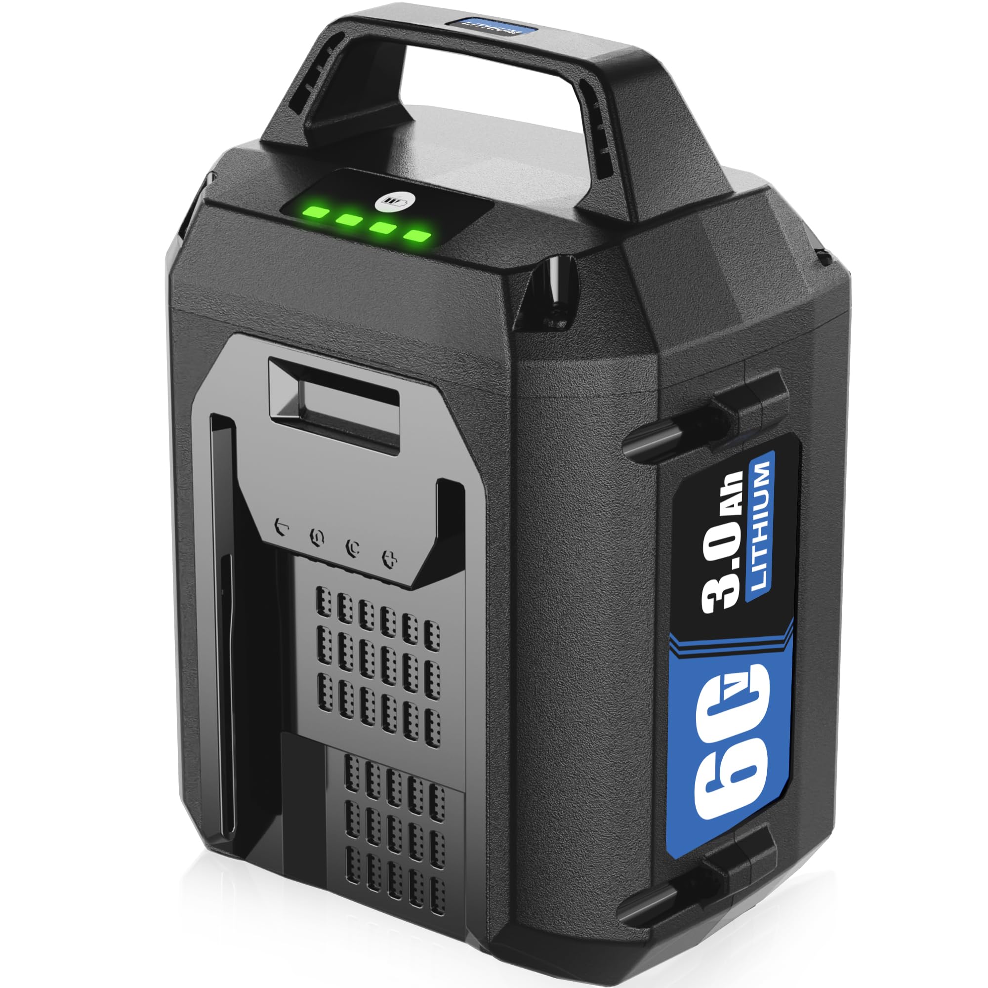 WINUNIK 60V 3.0Ah Lithium Ion Replacement Battery for Toro 60V Battery Compatible with 88620 88675 L108 L324 L135 Li-ion Battery Flex-Force Power System