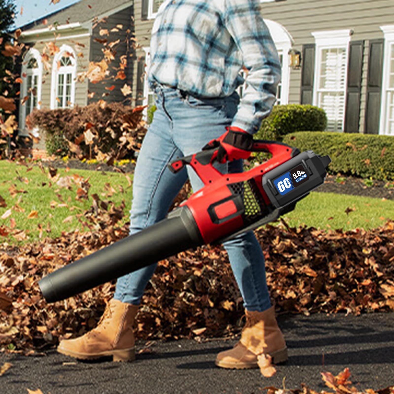 WINUNIK 60V 5.0Ah Lithium Ion Replacement Batteries for Toro 60V Battery Compatible with 88620 88675 L108 L324 L135 Li-ion Battery Flex-Force Power Tool System