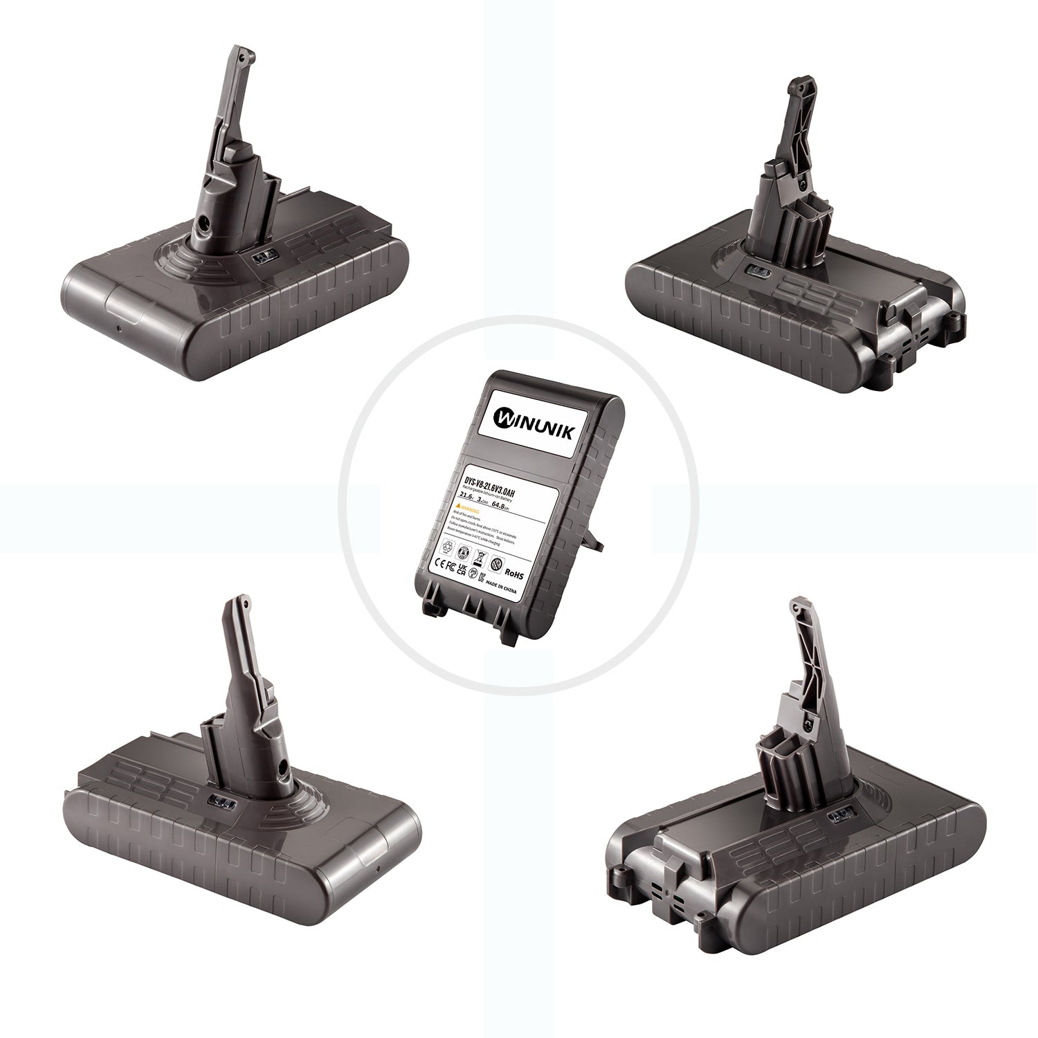 Replacement Battery For Dyson V8 21.6V li-ion battery