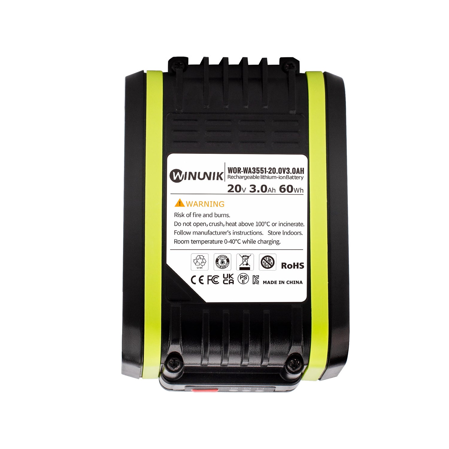 Replacement Battery For Worx 20V li-ion battery
