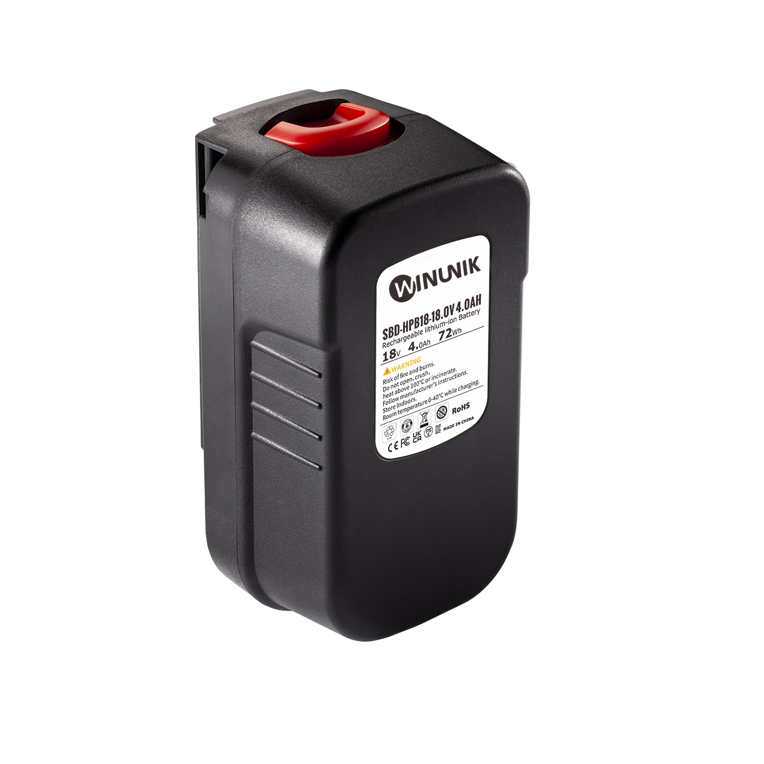 Replacement Battery For Stanley Black & Decker 18v li-ion battery