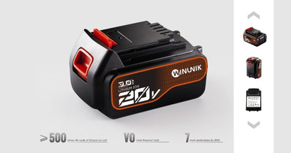 Replacement Battery For Stanley Black & Decker 20V li-ion battery