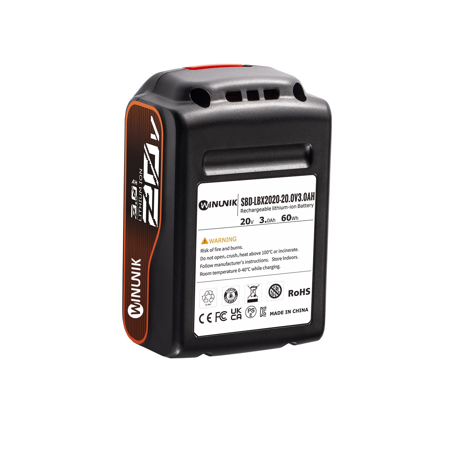 Replacement Battery For Stanley Black & Decker 20V li-ion battery
