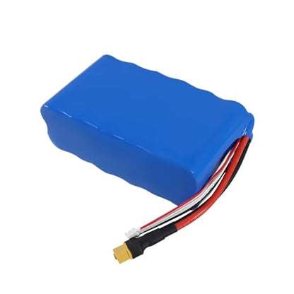 E-Bike Lithium-Ion Battery Pack 22.2v/25.2v/18v 8000mAh 21700 6S2P 10c High-Rate Drone Lithium Battery Pack XT60/XT90/T