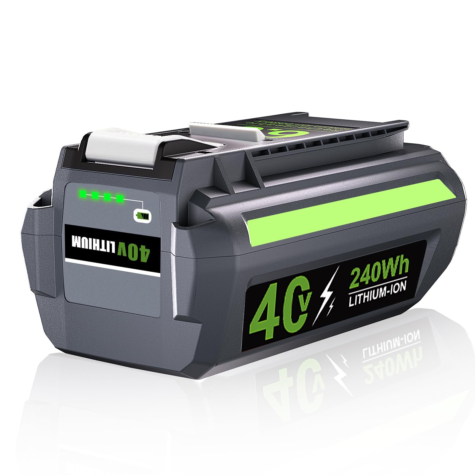 WINUNIK 40V 6.0Ah Replacement for Ryobi 40V Lithium-ion Battery Compatible with Ryobi 40-Volt OP4015 OP4026 OP40201 OP40261 OP4030 OP40301 OP4040 OP40401 OP4050 OP4050A OP40501 OP40601