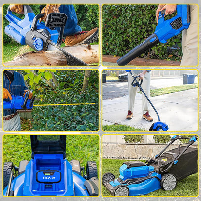 WINUNIK 40-Volt 6.0Ah Replacement Lithium Battery for Kobalt 40V Battery - Compatible with KB440-03, KB540C-06, KB2540C-06, KB640-03, KRC 40-06 and More Cordless Power Tools