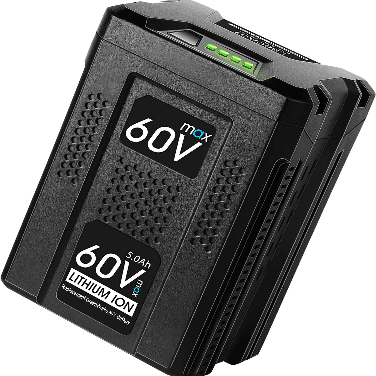 【Upgrade】 WINUNIK 60V 5.0Ah Lithium Ion Replacement Battery for Greenworks Pro 60V Battery LB60A03 LB60A02 LB60A00 Cordless Power Tool Battery