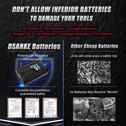 WINUNIK 40V 4000mAh Battery Replacement for Kobalt 40Volt Lithium Ion Battery KB440-03 KB540C-06 KB540-06 KB2540C-06 KB640-03 KB240-06 KB640-06 KB245-06 ‎KRC40-06 KB440C-06 KRC60 KRC40-06 KB240-06