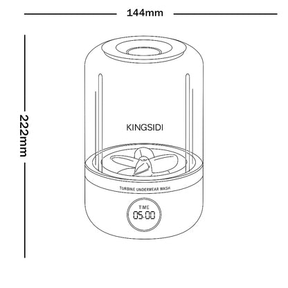 Mini washing machine smart wireless portable