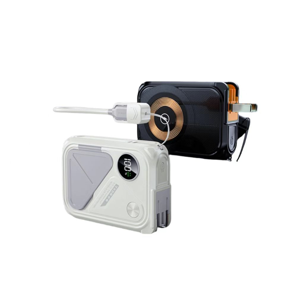 The new AC plug charging bank fast magnetized 10000mAh