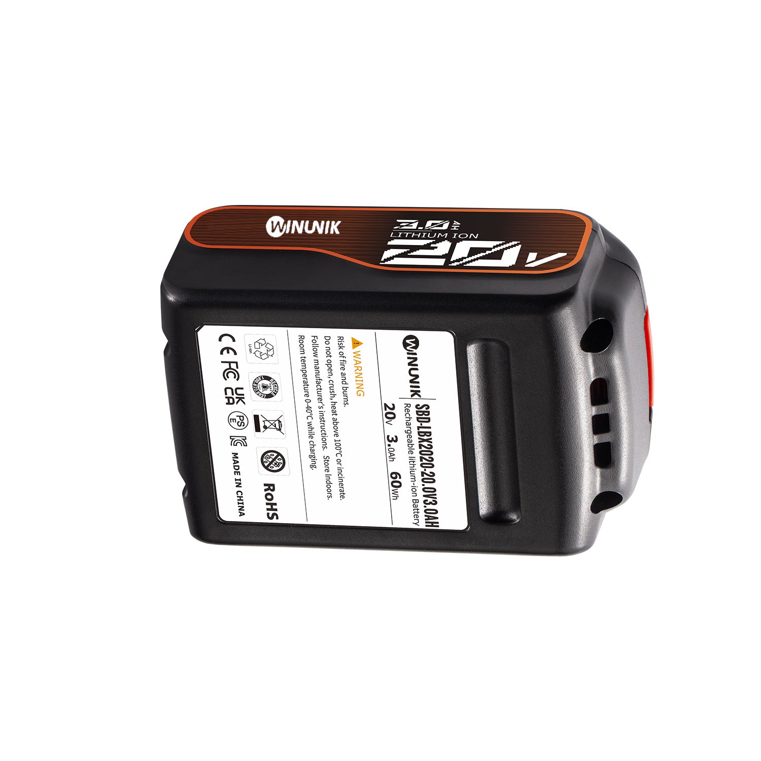 Replacement Battery For Stanley Black & Decker 20V li-ion battery